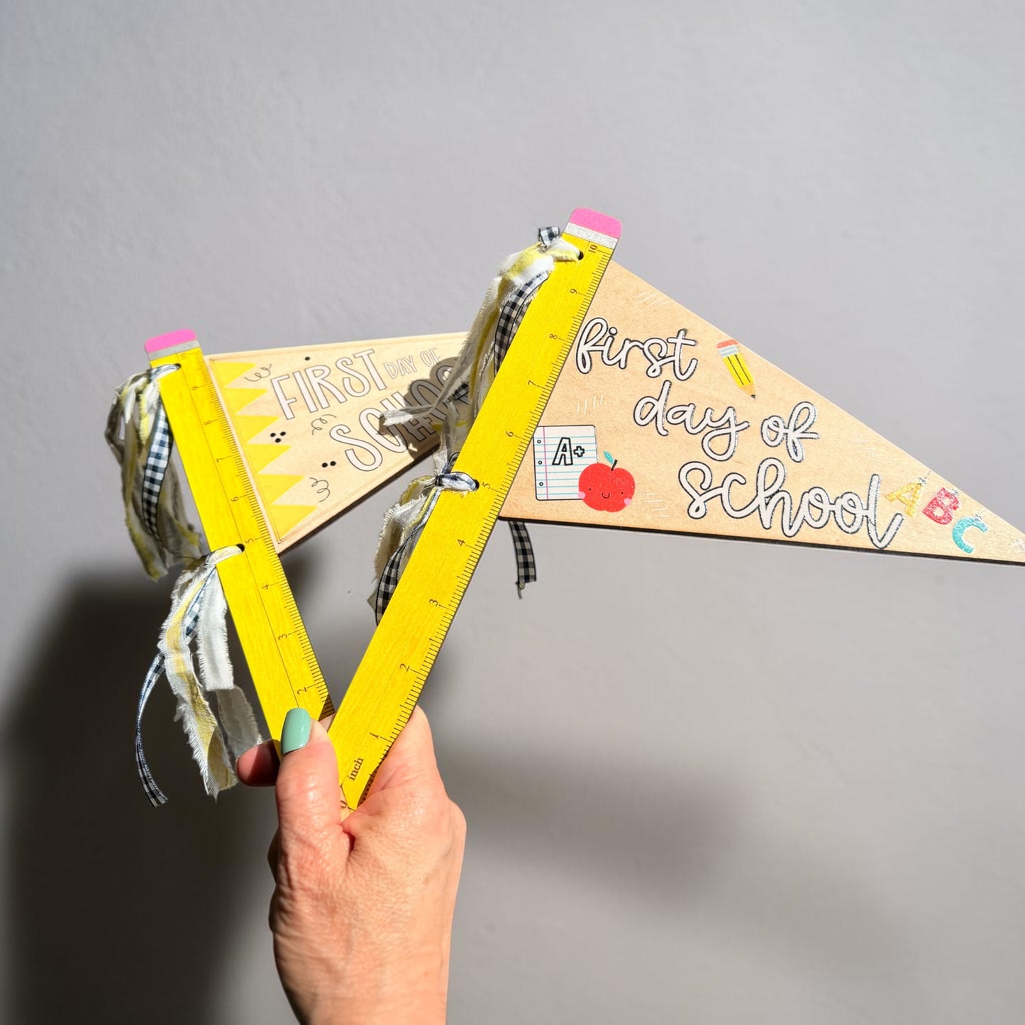 Back to School Pennant Flag