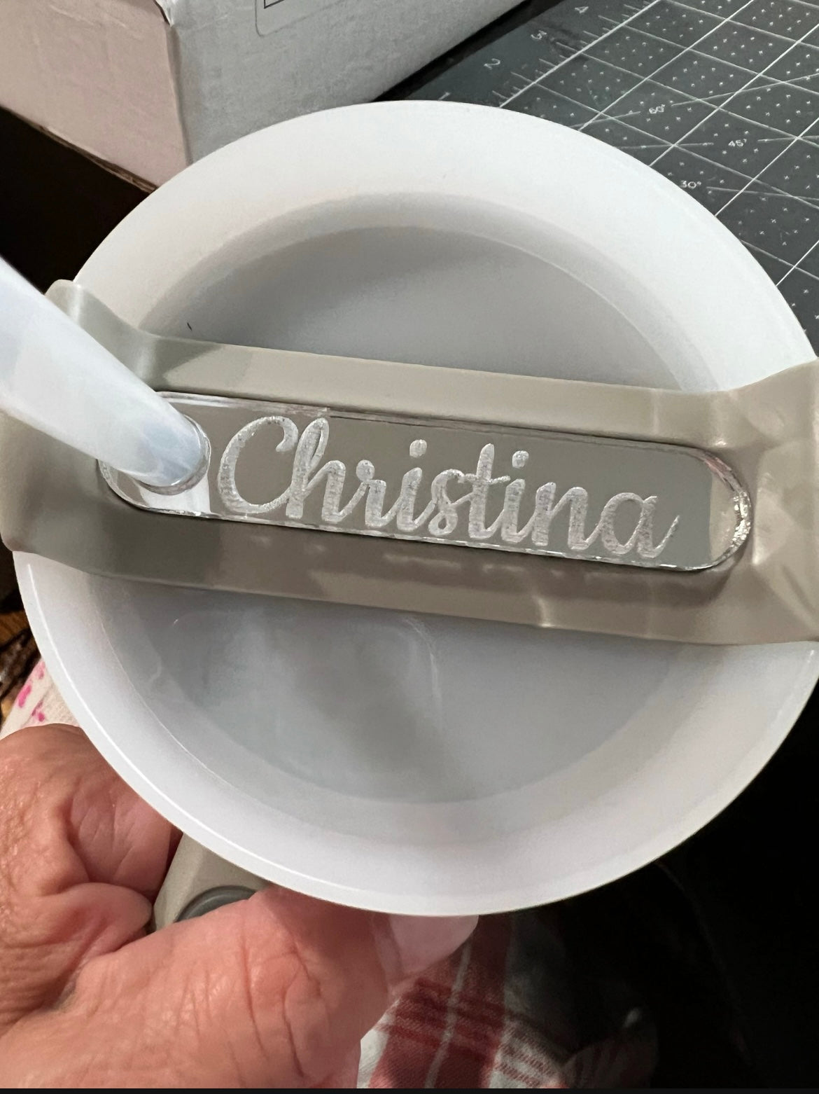 Personalized Tumbler Tag