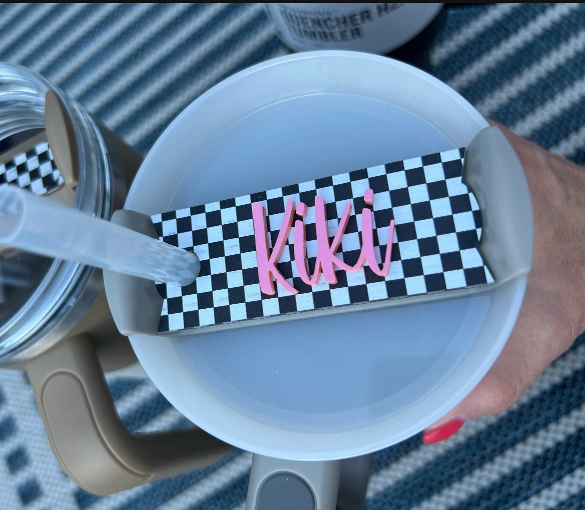 Personalized Tumbler Tag