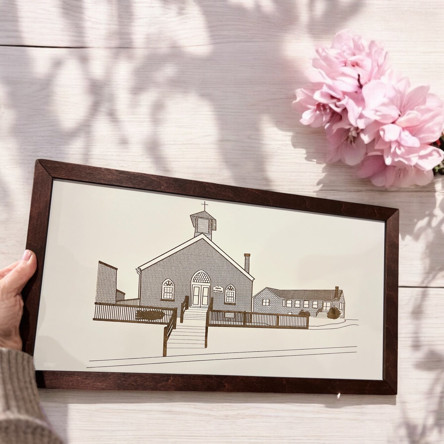 Home Portrait from listing photo - Housewarming - Realtor Gift - personalized