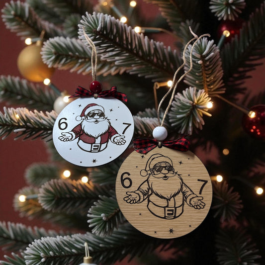 Teen slang 6 7 ornament