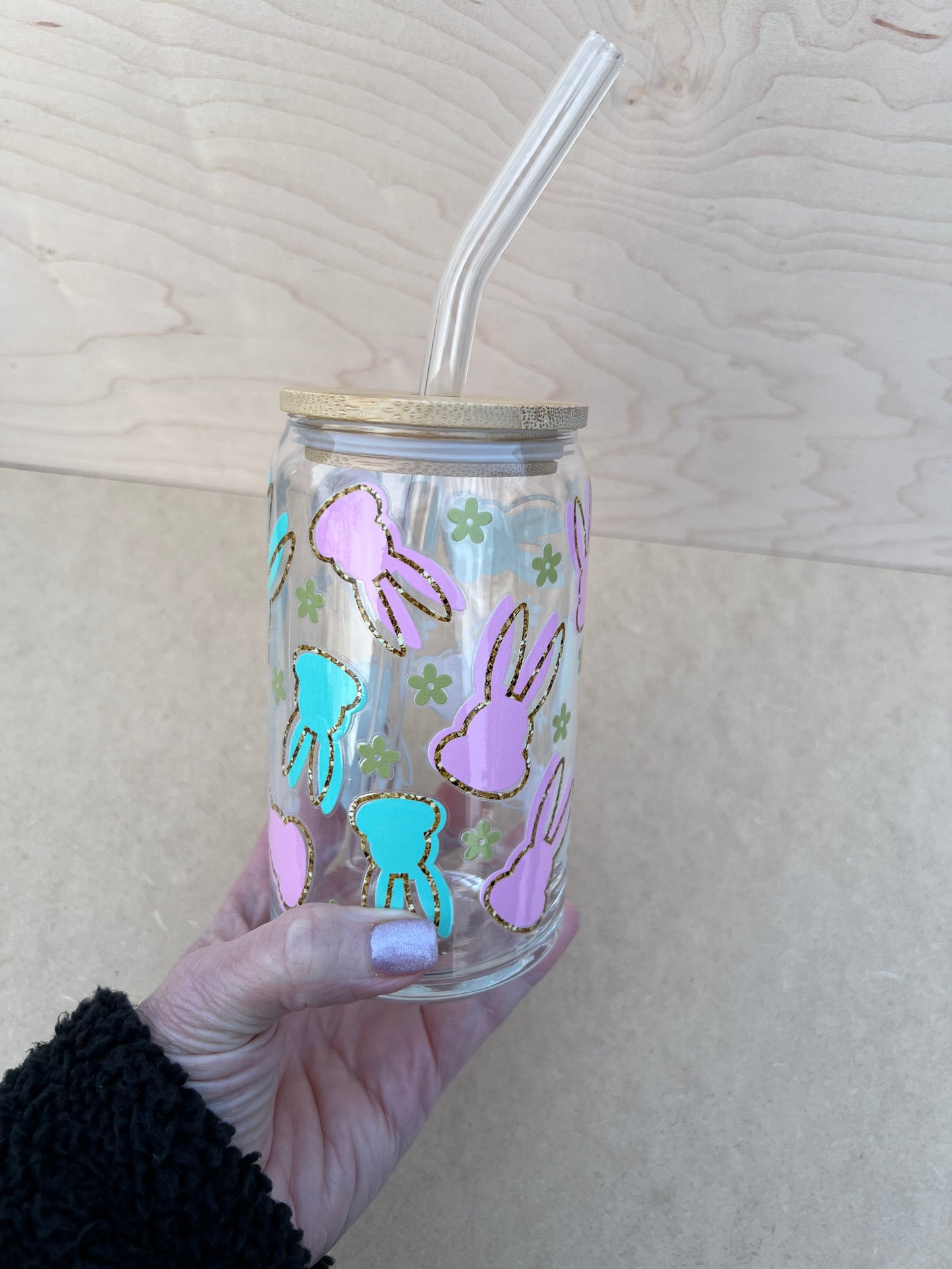 16 ounce glass libby cup