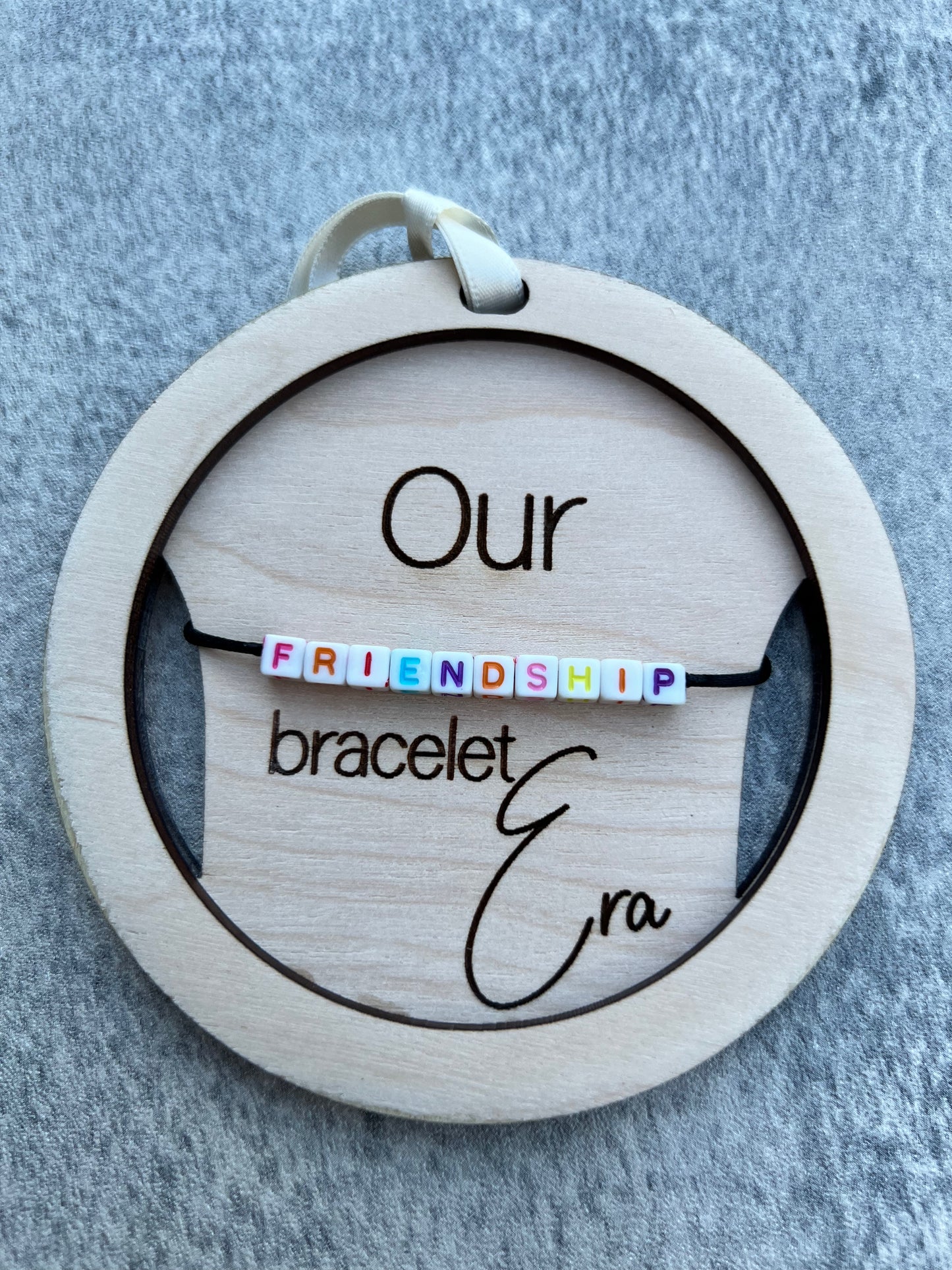Friendship bracelet ornaments