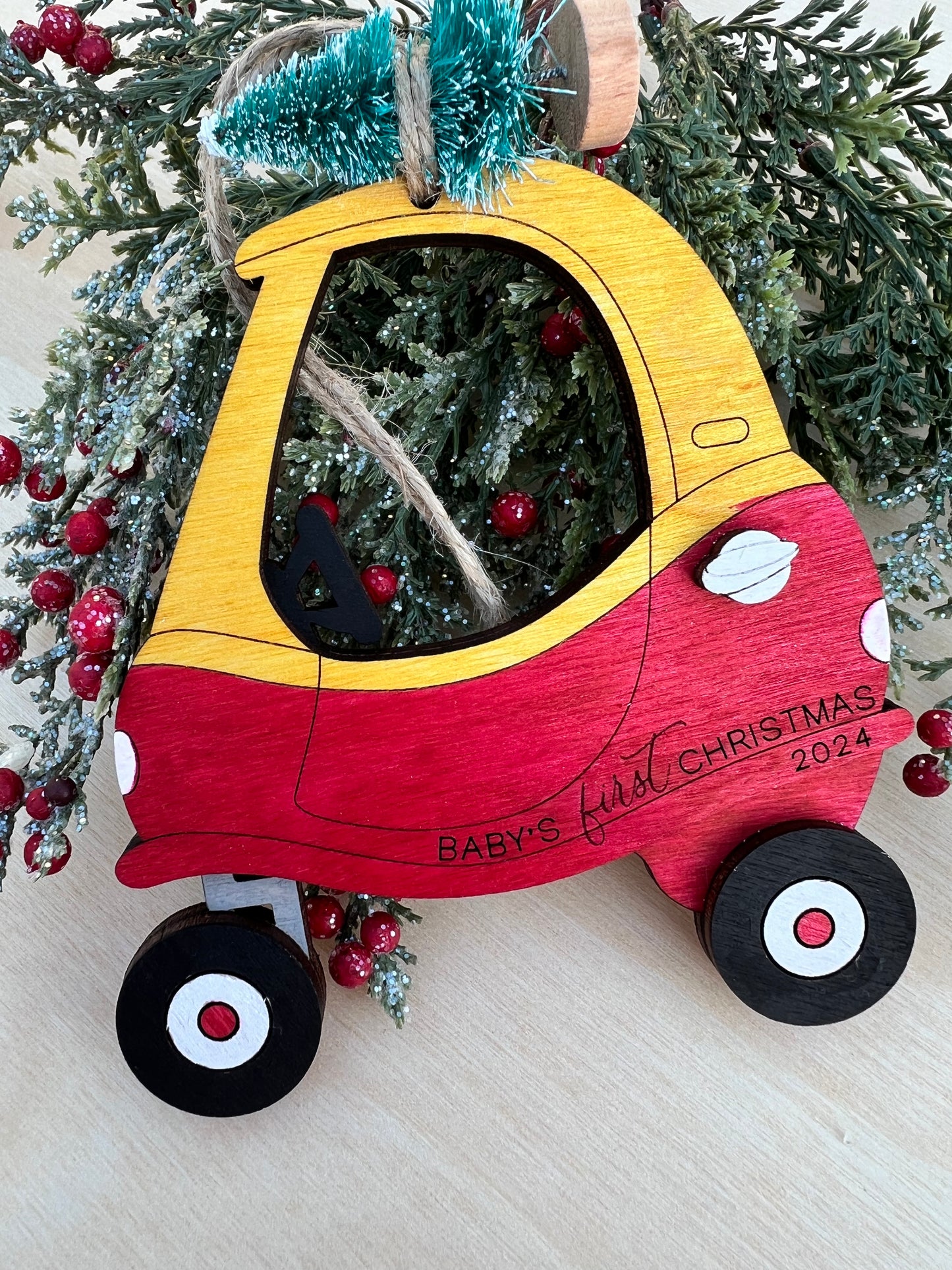 Kids Toy buggie Christmas ornament