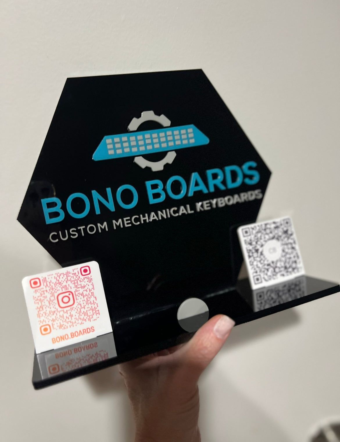 Octagon Business Social Media QR Code