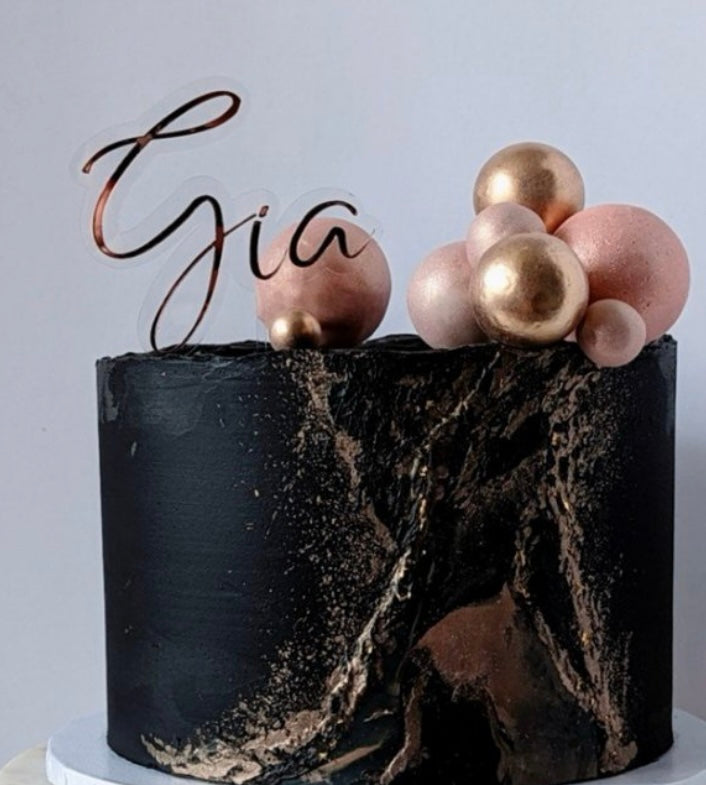 Customizable Cake toppers