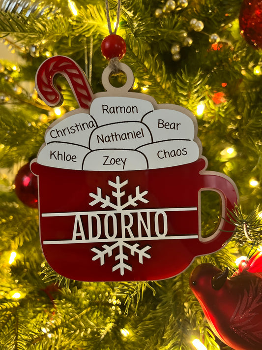 Family hot Cocoa Mug