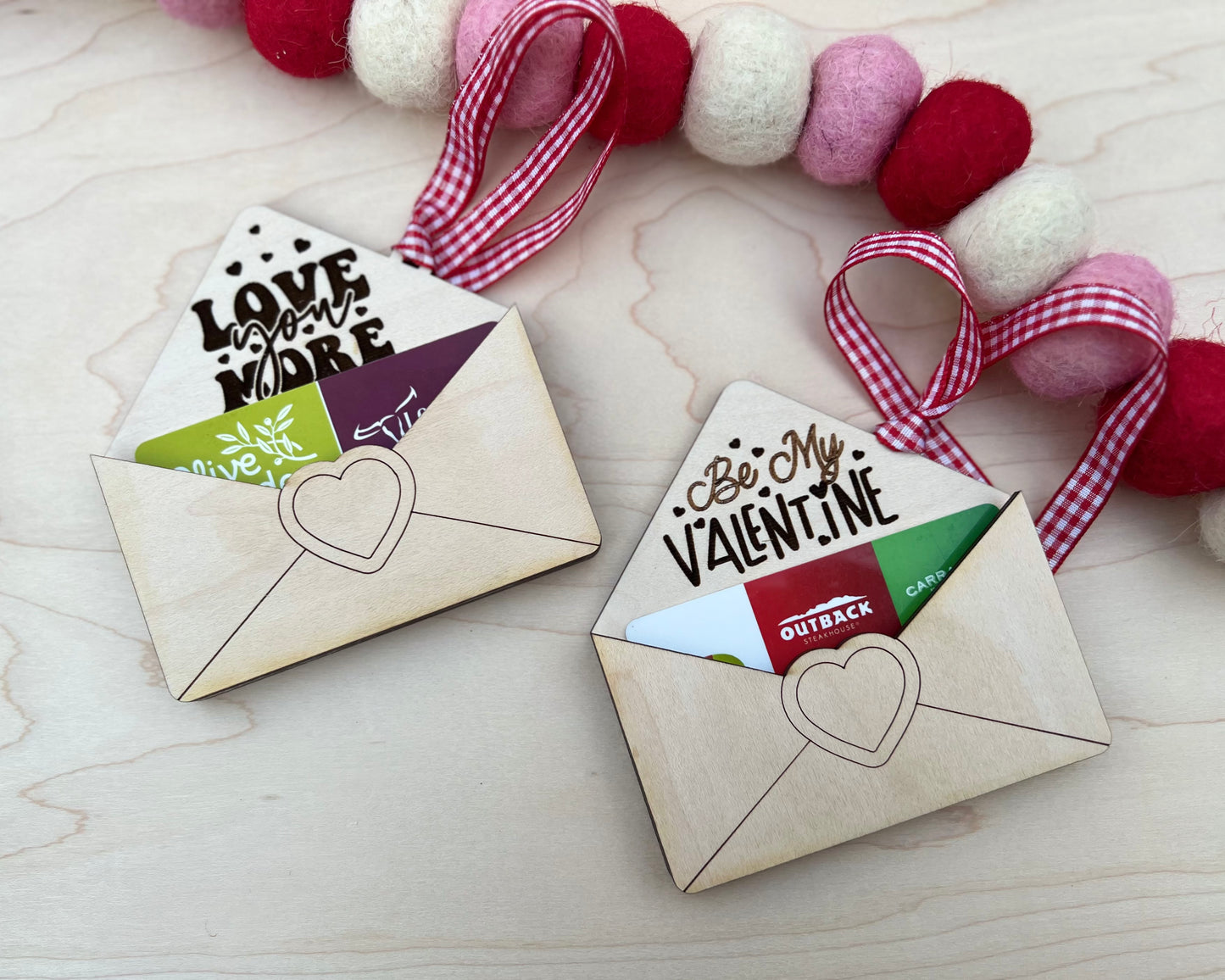 Valentines Day Gift Card Holder