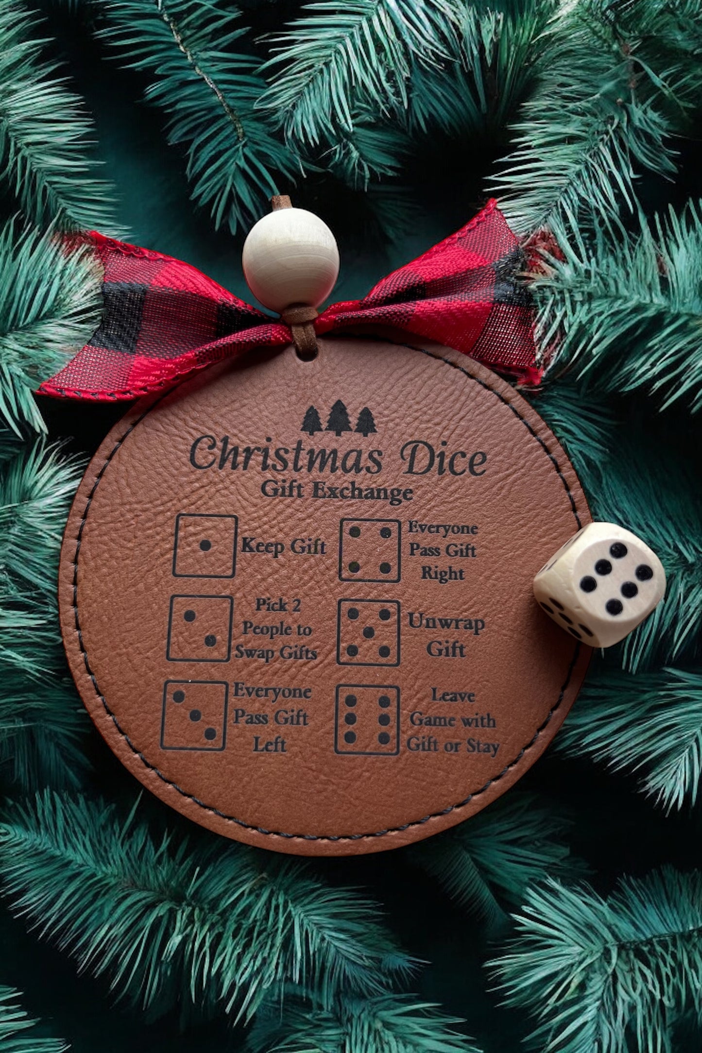 Christmas Exchange Ornament, White elephant ornament