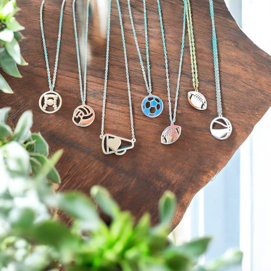 Sports collection personalized Necklaces