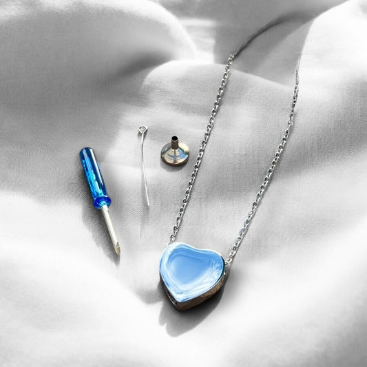 Customizable Heart Urn Necklace