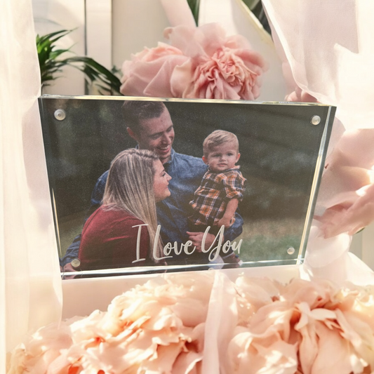 4x6 Freestanding Personalized Acrylic Photo Frame