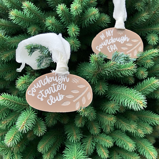 Sourdough Era Ornaments