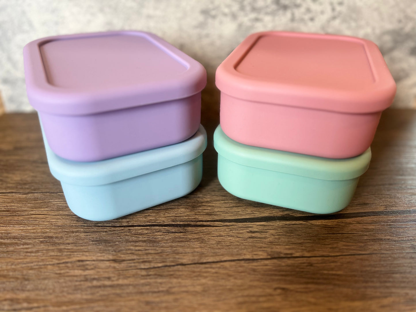 Personalized Silicone Bento box / Lunch Box