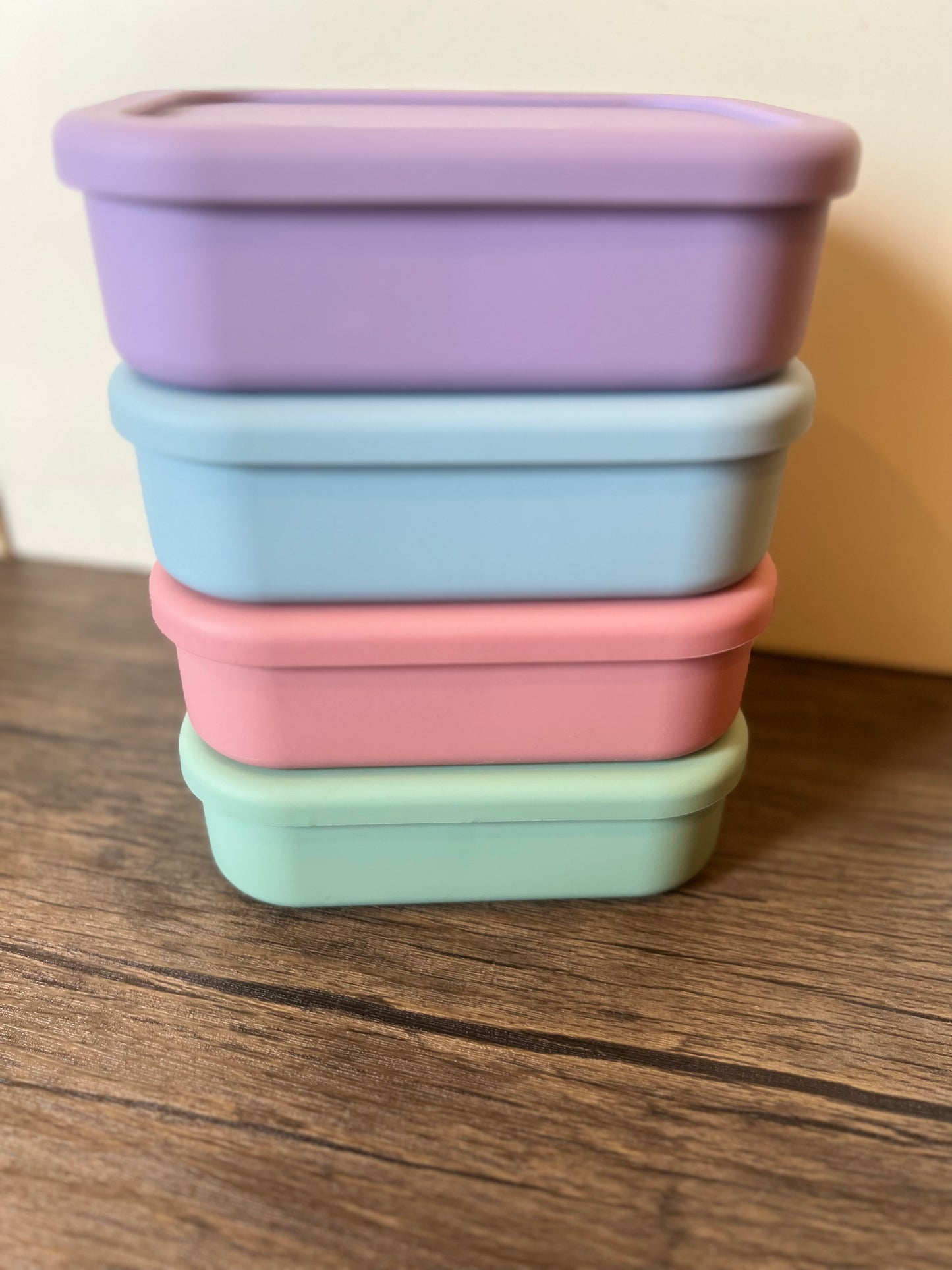 Personalized Silicone Bento box / Lunch Box