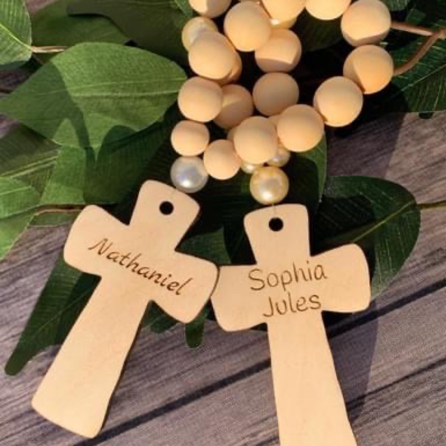Customizable Communion Cross Favors