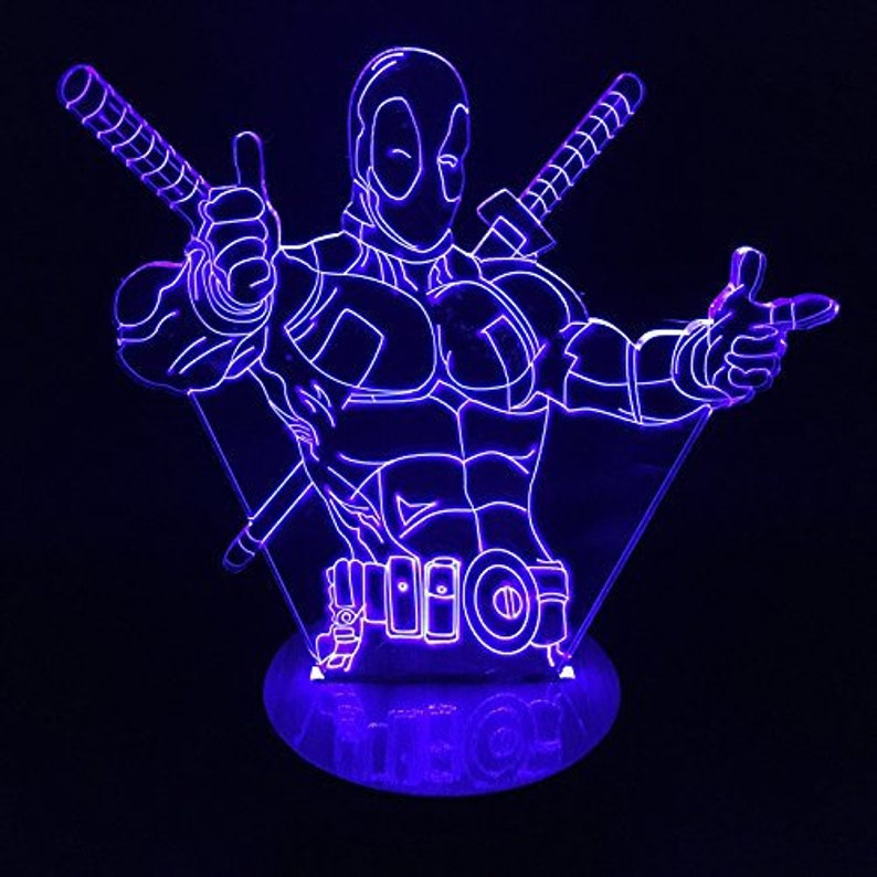 Customizeable LED Night lamp with remote