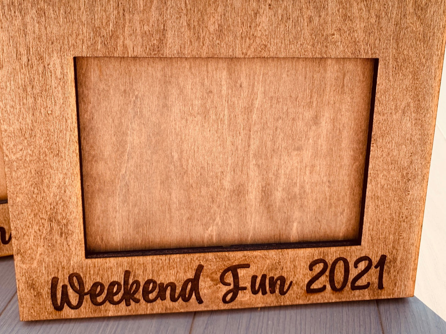 Personalized picture frame