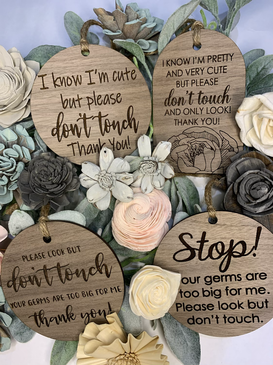 Car seat -stroller baby tag