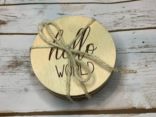 Wooden Monthly Baby Milestone Markers