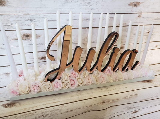 Sweet 16 candle display