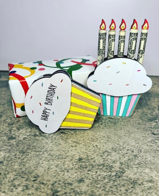 Customizable Birthday Cake Money Holder | Gift Idea