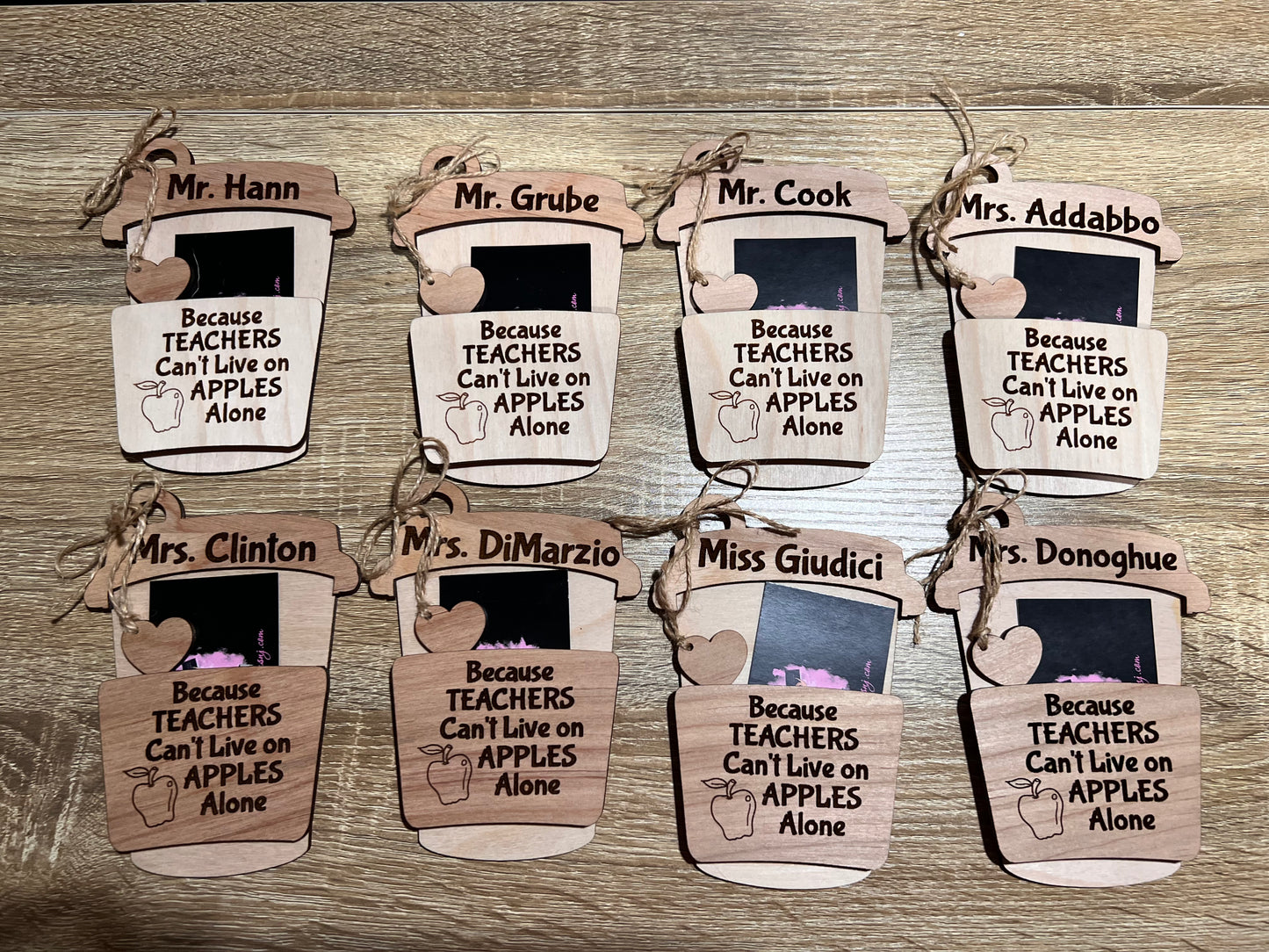 Teacher Gift card holder