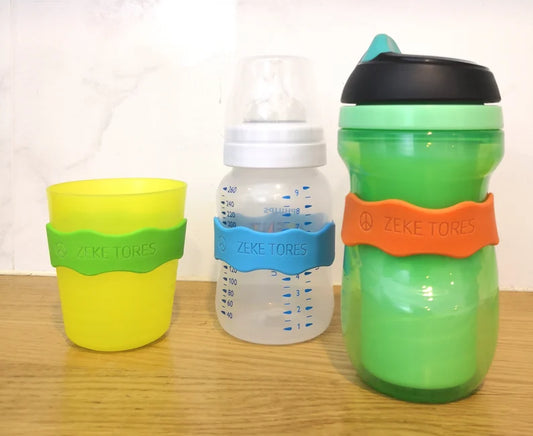 Personalized Silicone - Sippy Cup - Bottle Wraps
