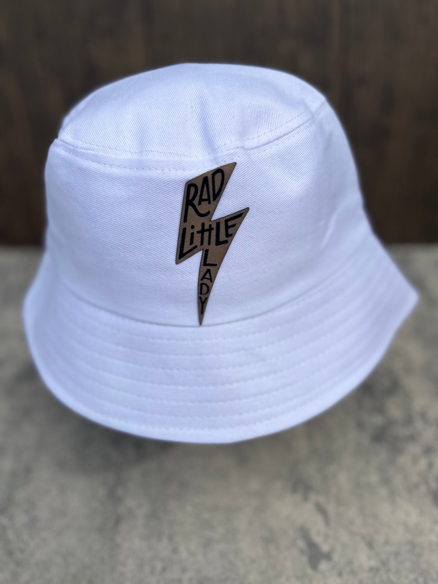 Rad little lady bucket hat - adult