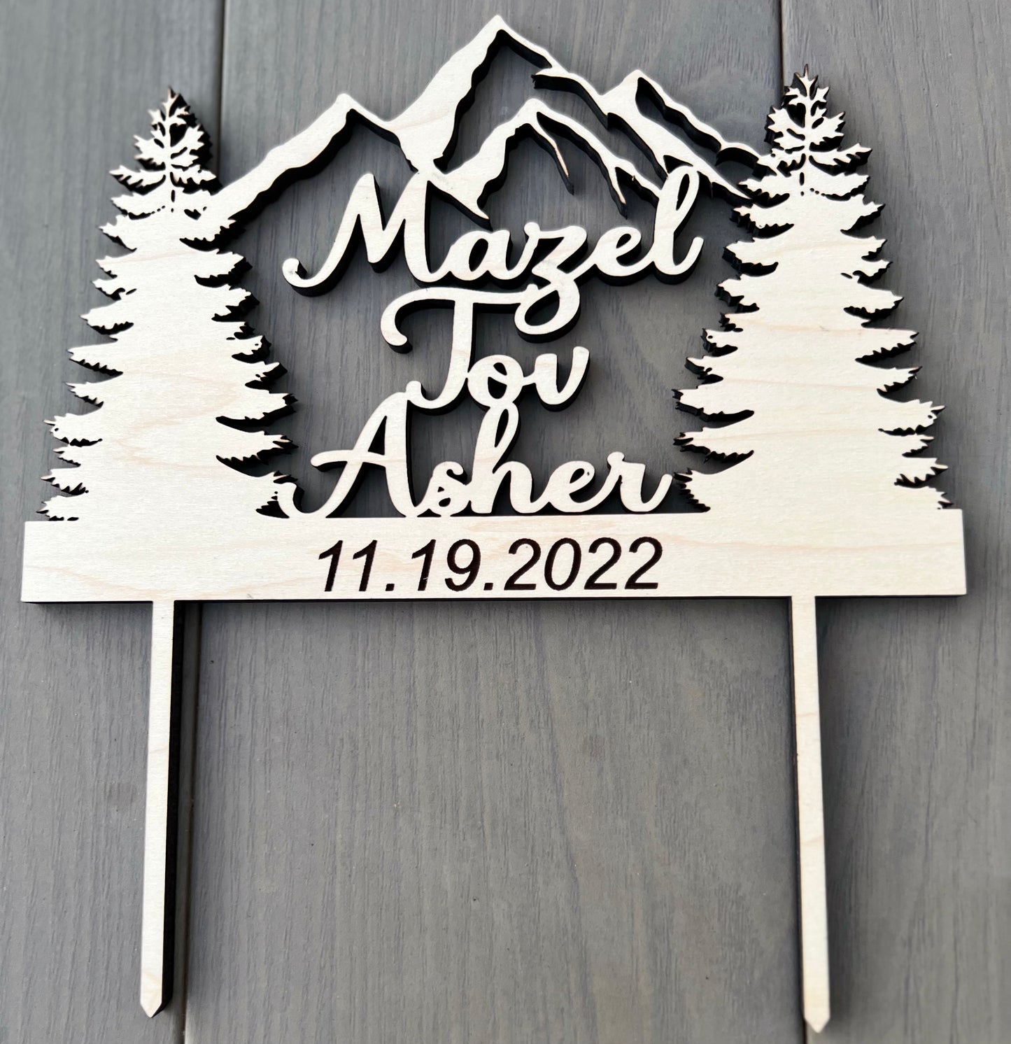 Customizable Cake toppers