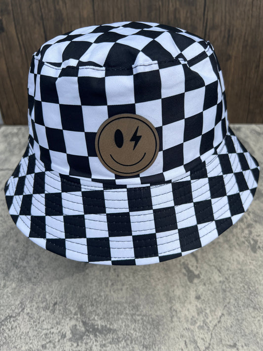 Happy face bucket hat - Adult Size