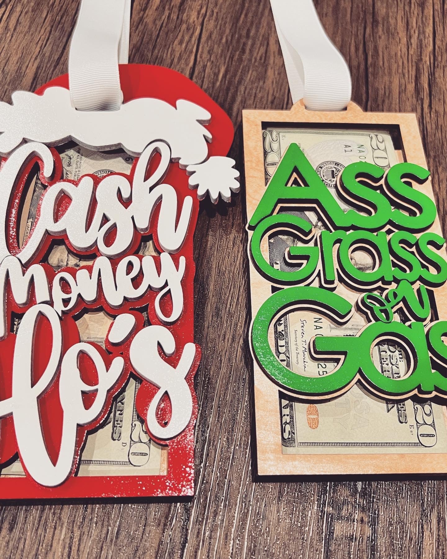 Funny money holders