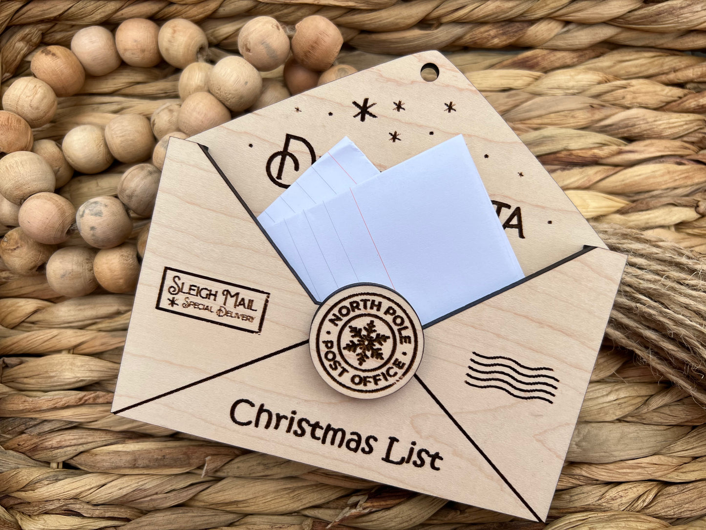 Dear Santa - Christmas List ornament
