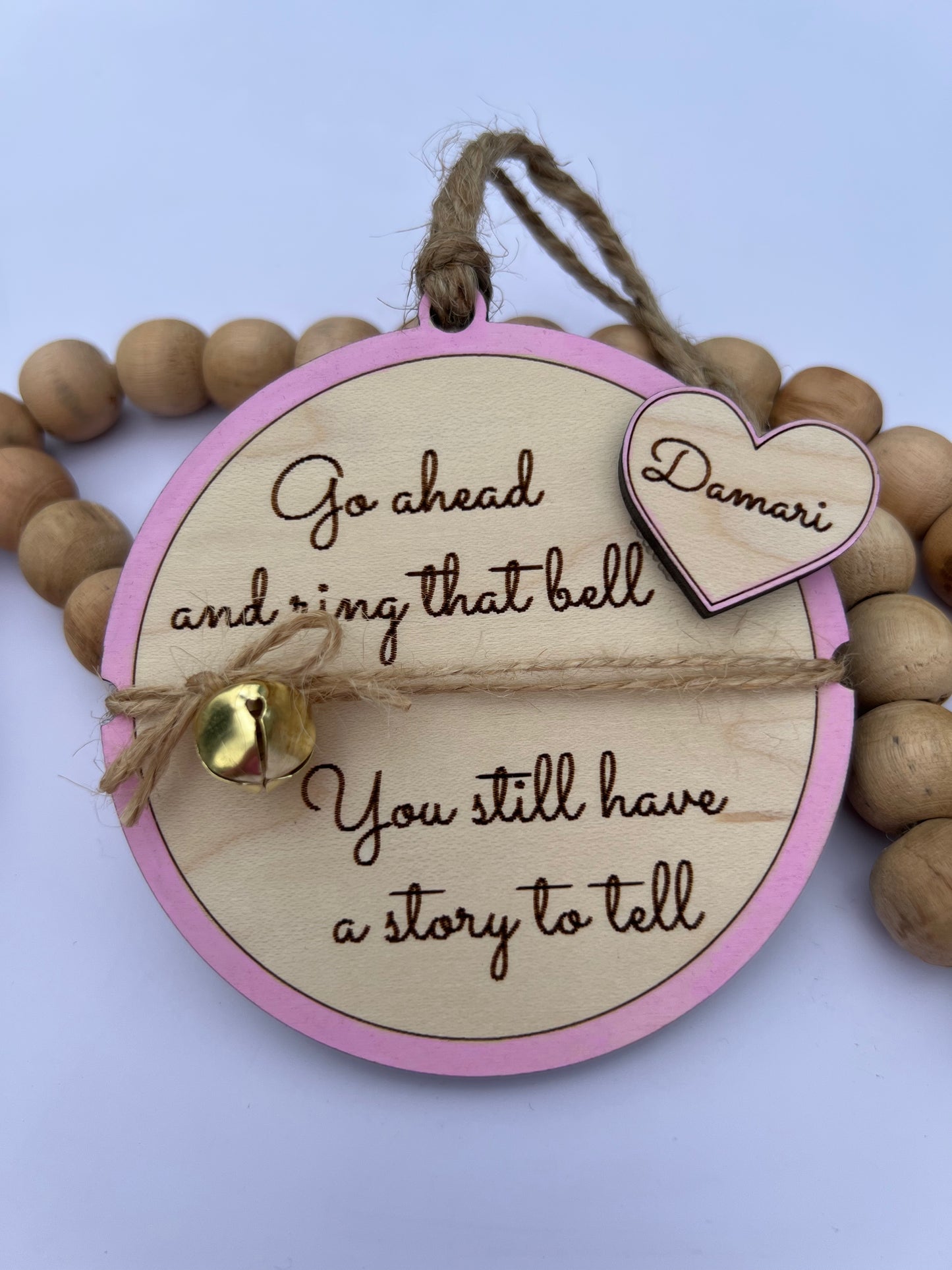 Cancer survivor bell Ornament