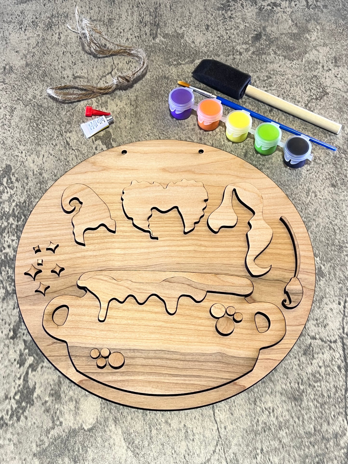 Halloween paint kit