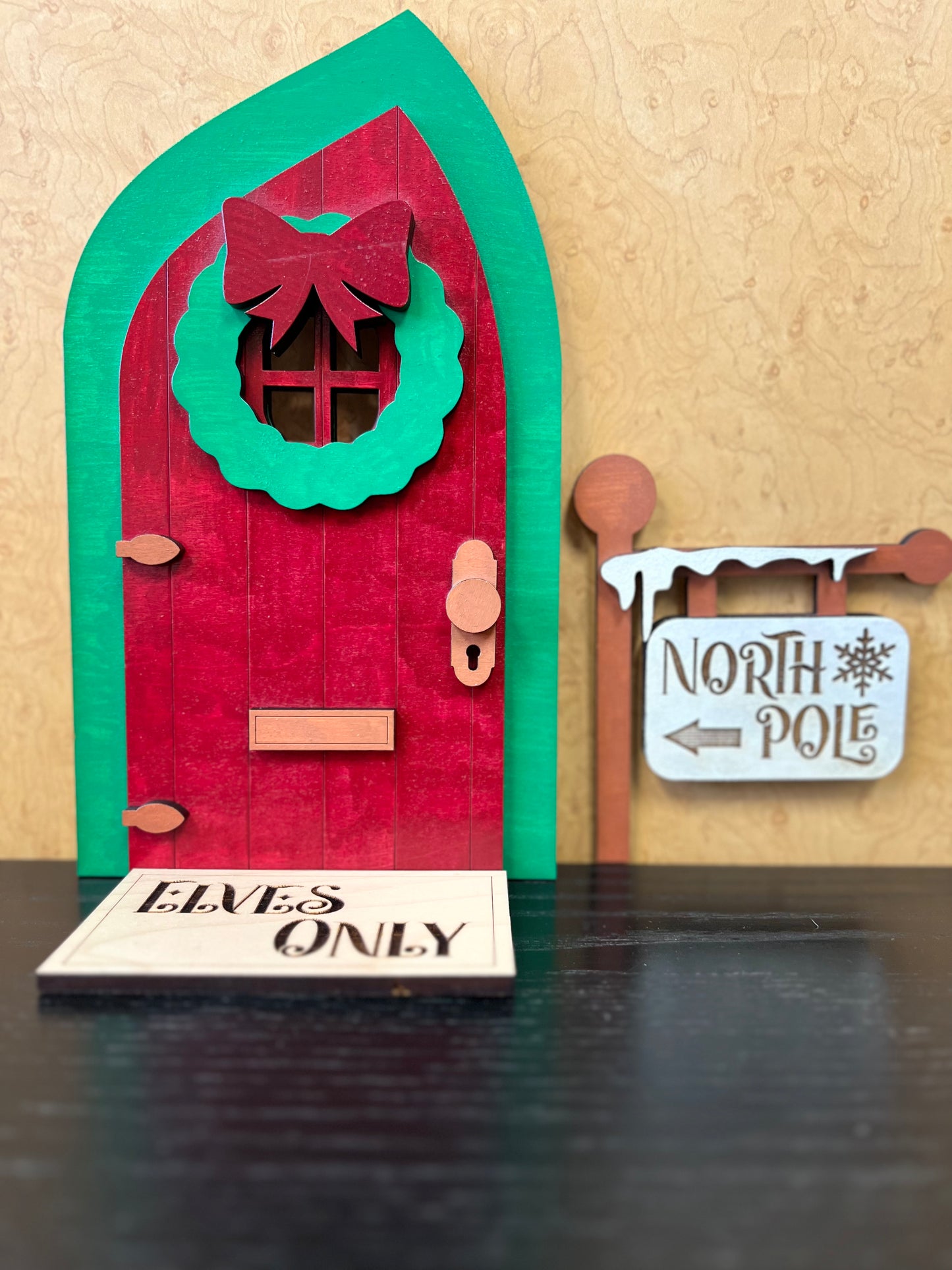 Magic Elf door DIY paint kit