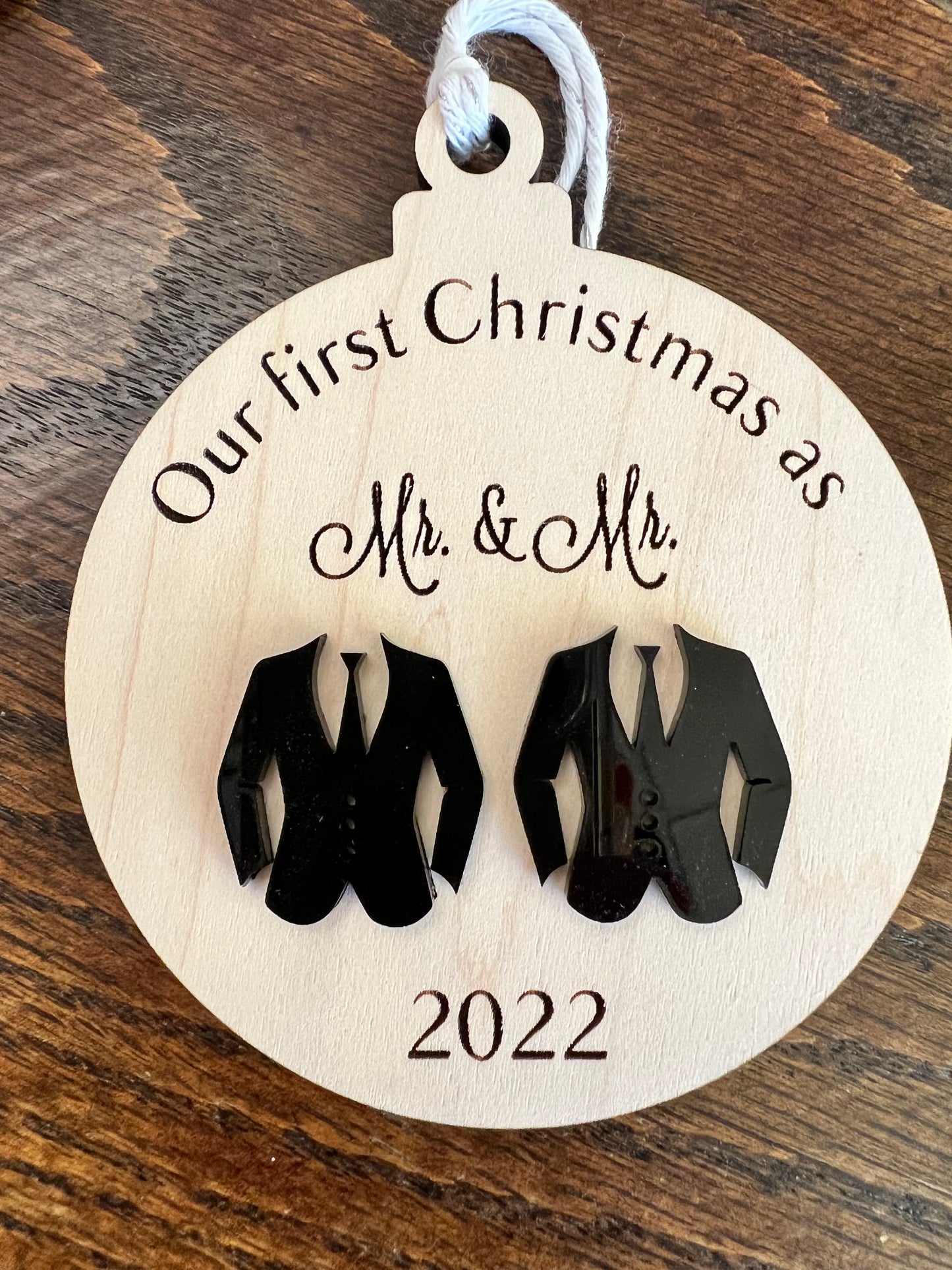 1st year married ornament