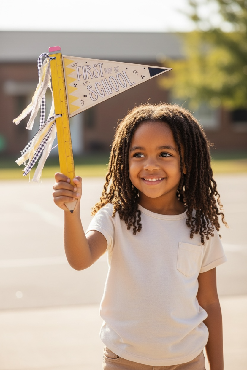 Back to School Pennant Flag