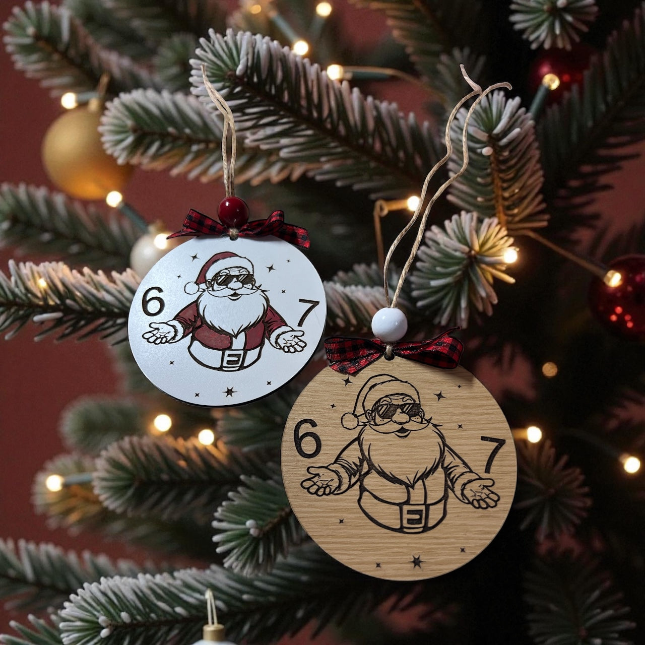 Teen slang 6 7 ornament