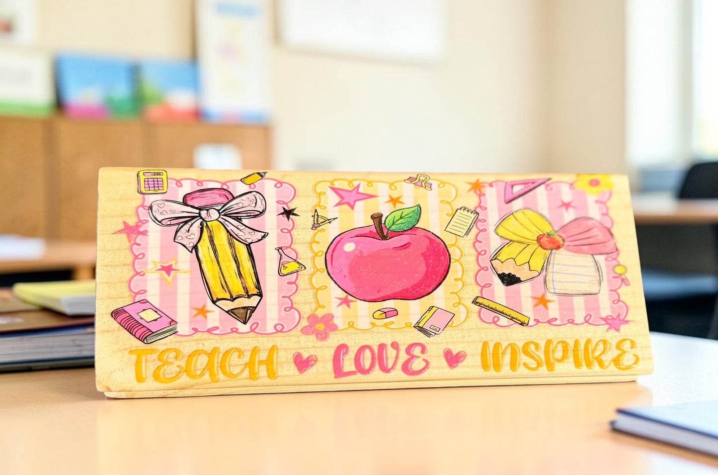 whiteboard eraser - Uv Printed