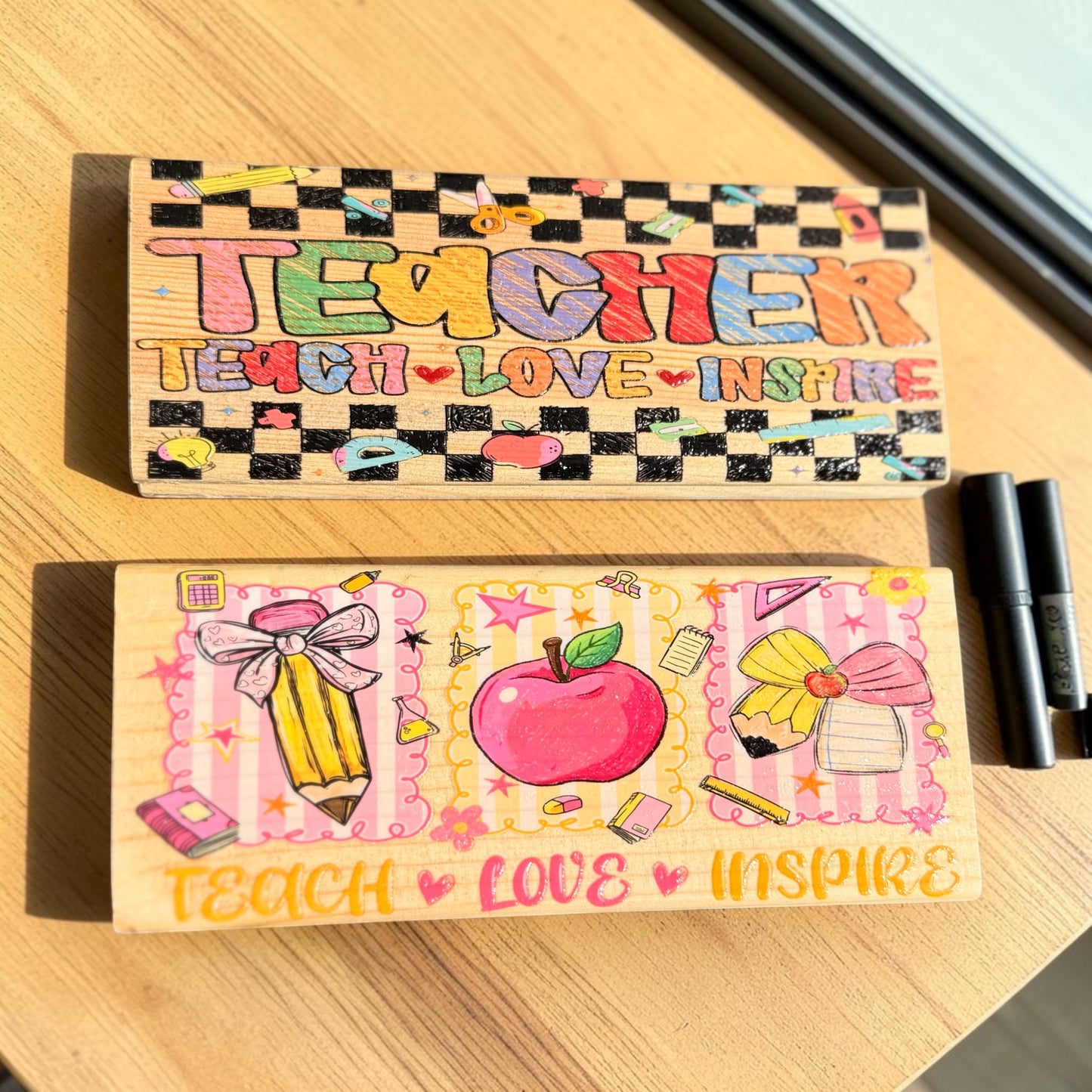 whiteboard eraser - Uv Printed