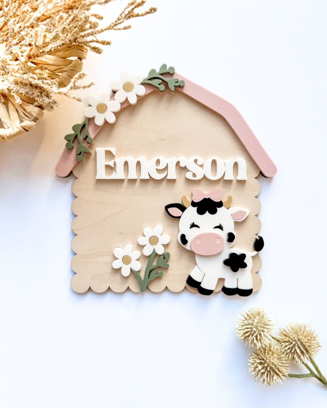 Western style Baby Name sign - Personalized
