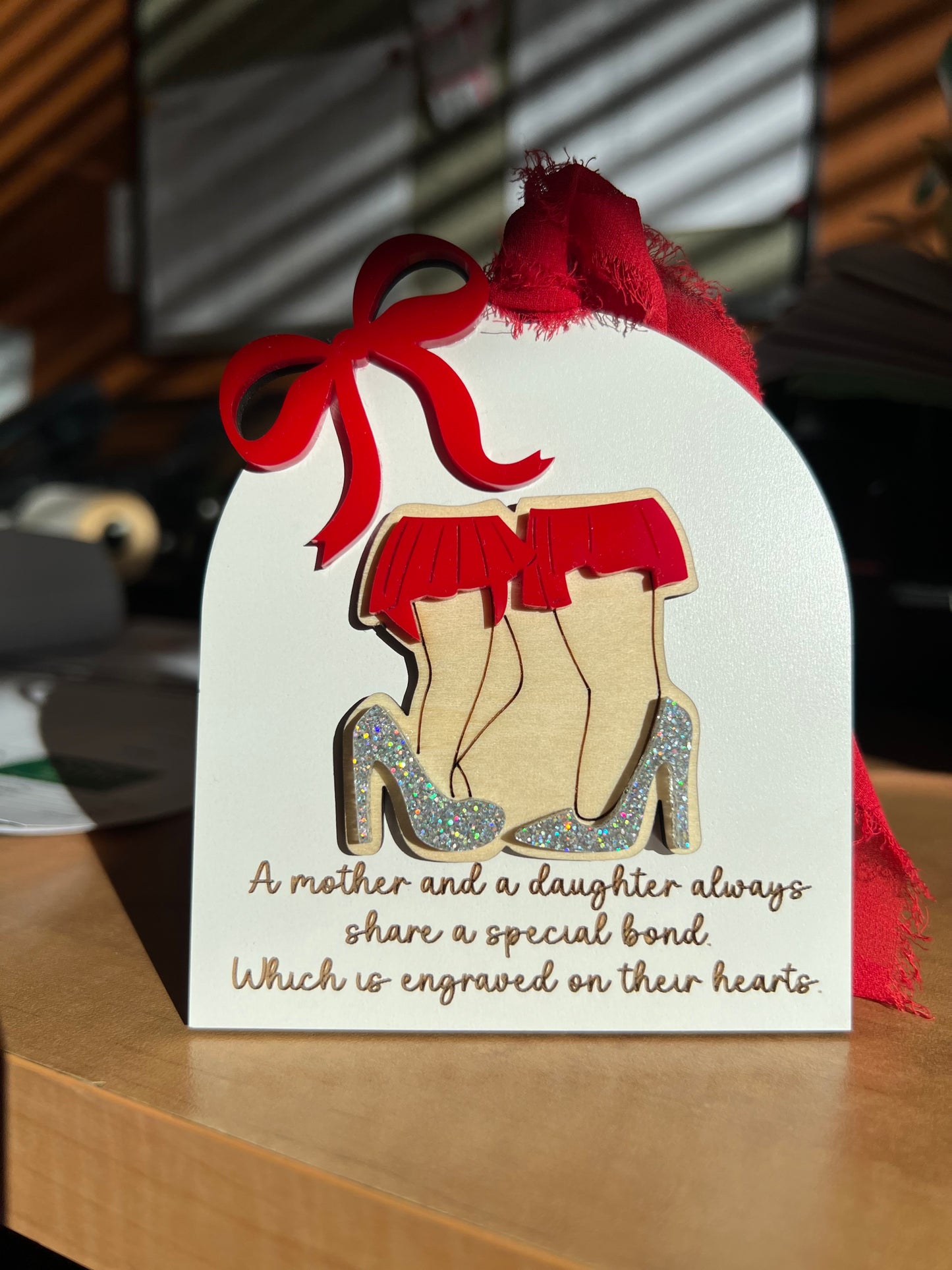 Mommy - Daughter ornament