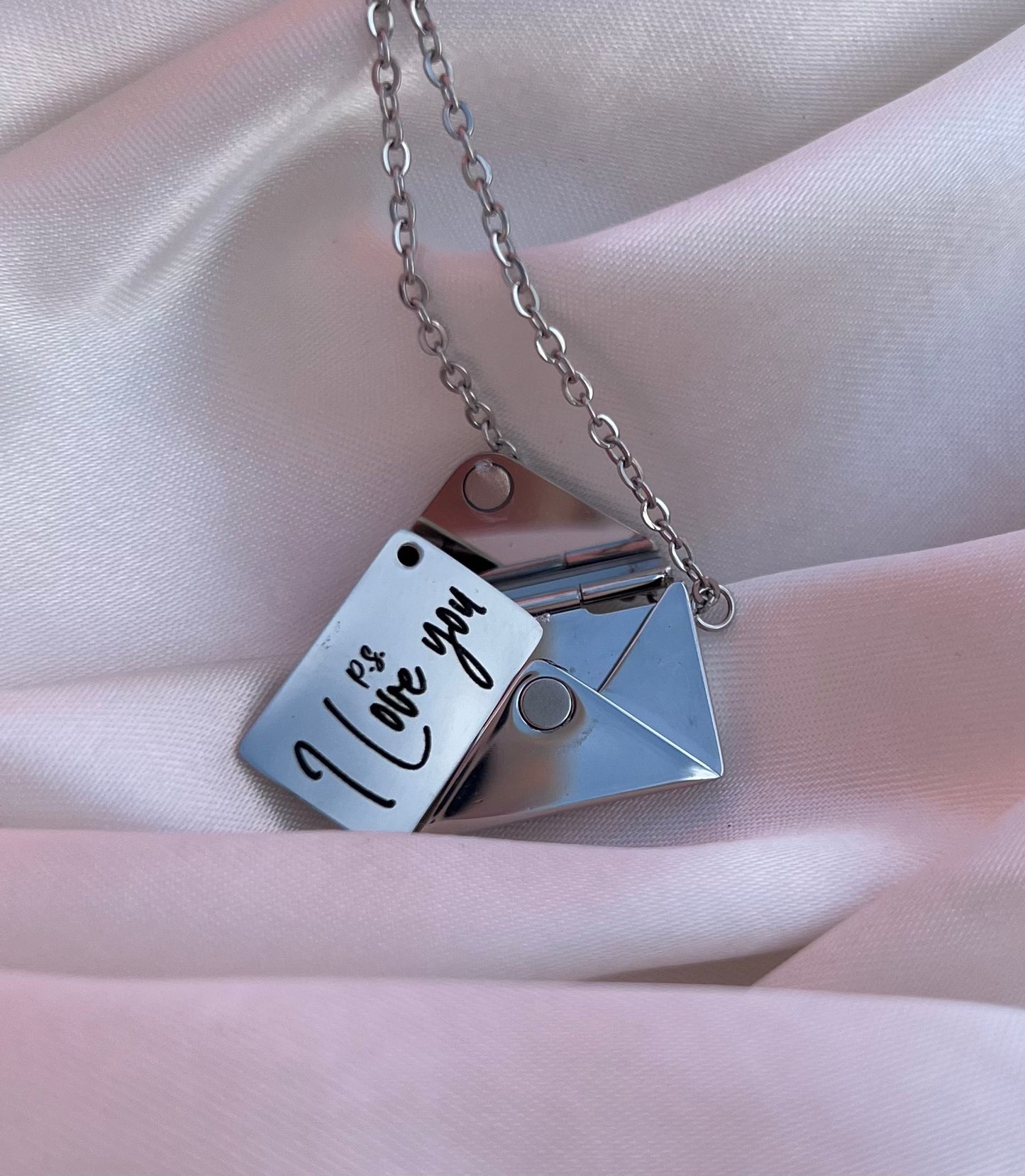 Personalized Secret letter and envelope Necklace