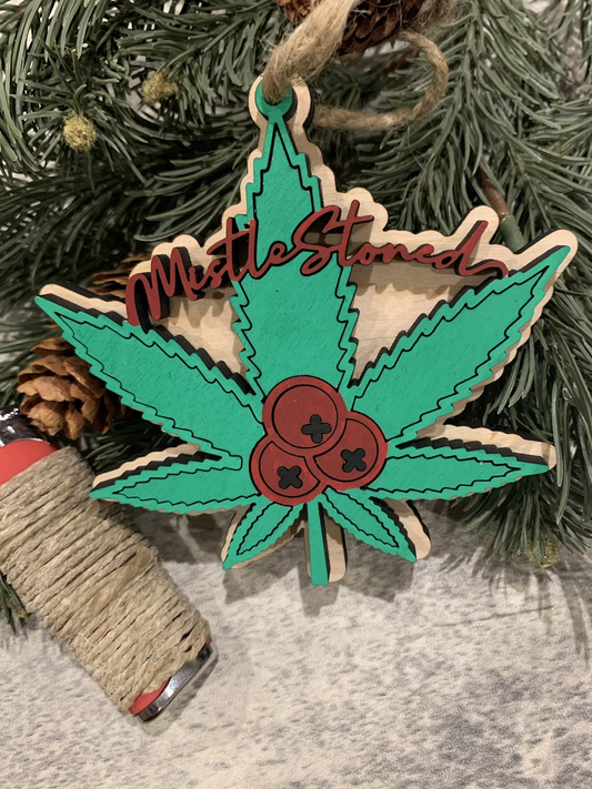 Mistlestoned ornament