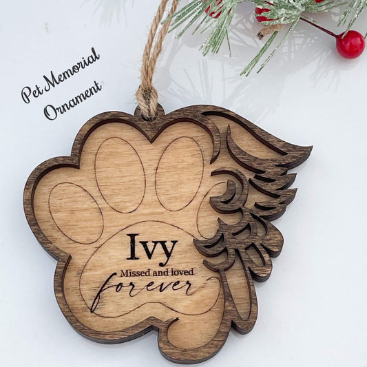 Pet Memorial Ornament