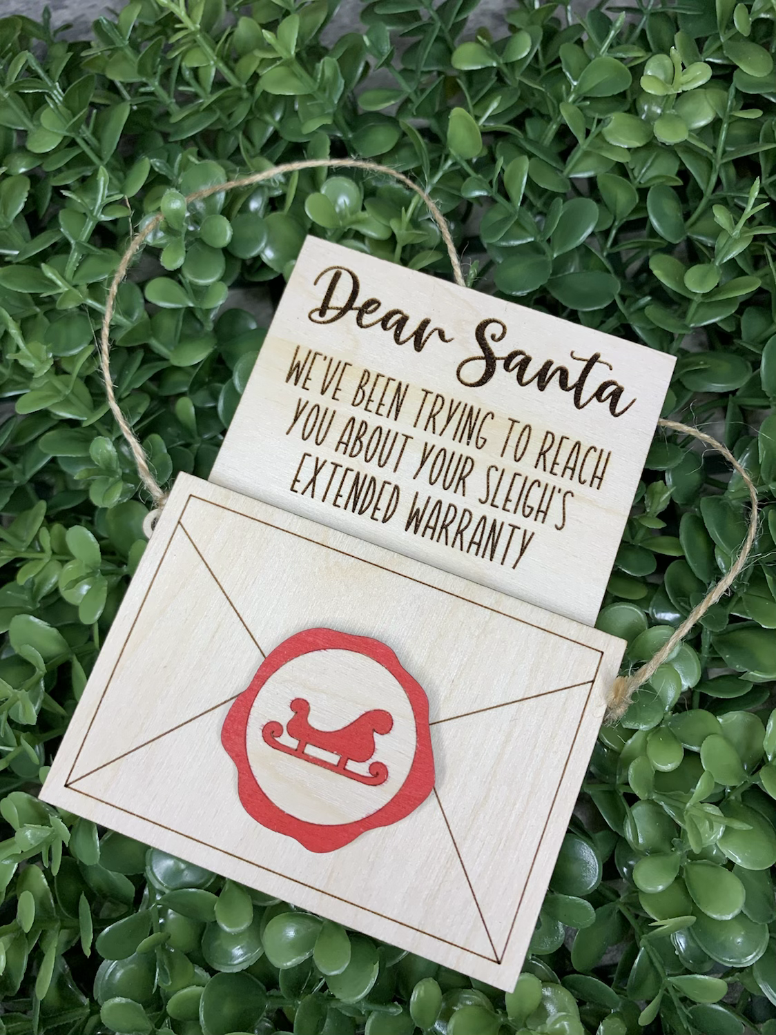 Dear Santa sleigh warranty