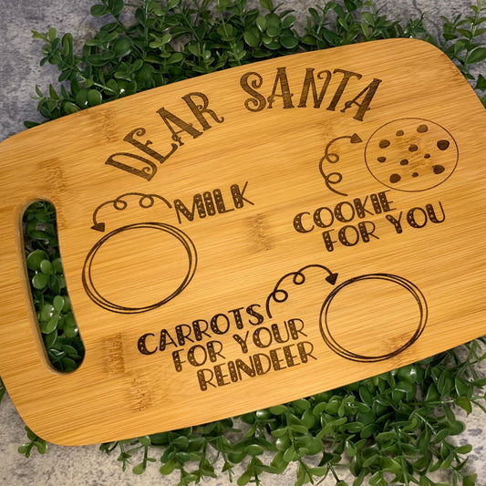 Dear Santa Cookie Tray
