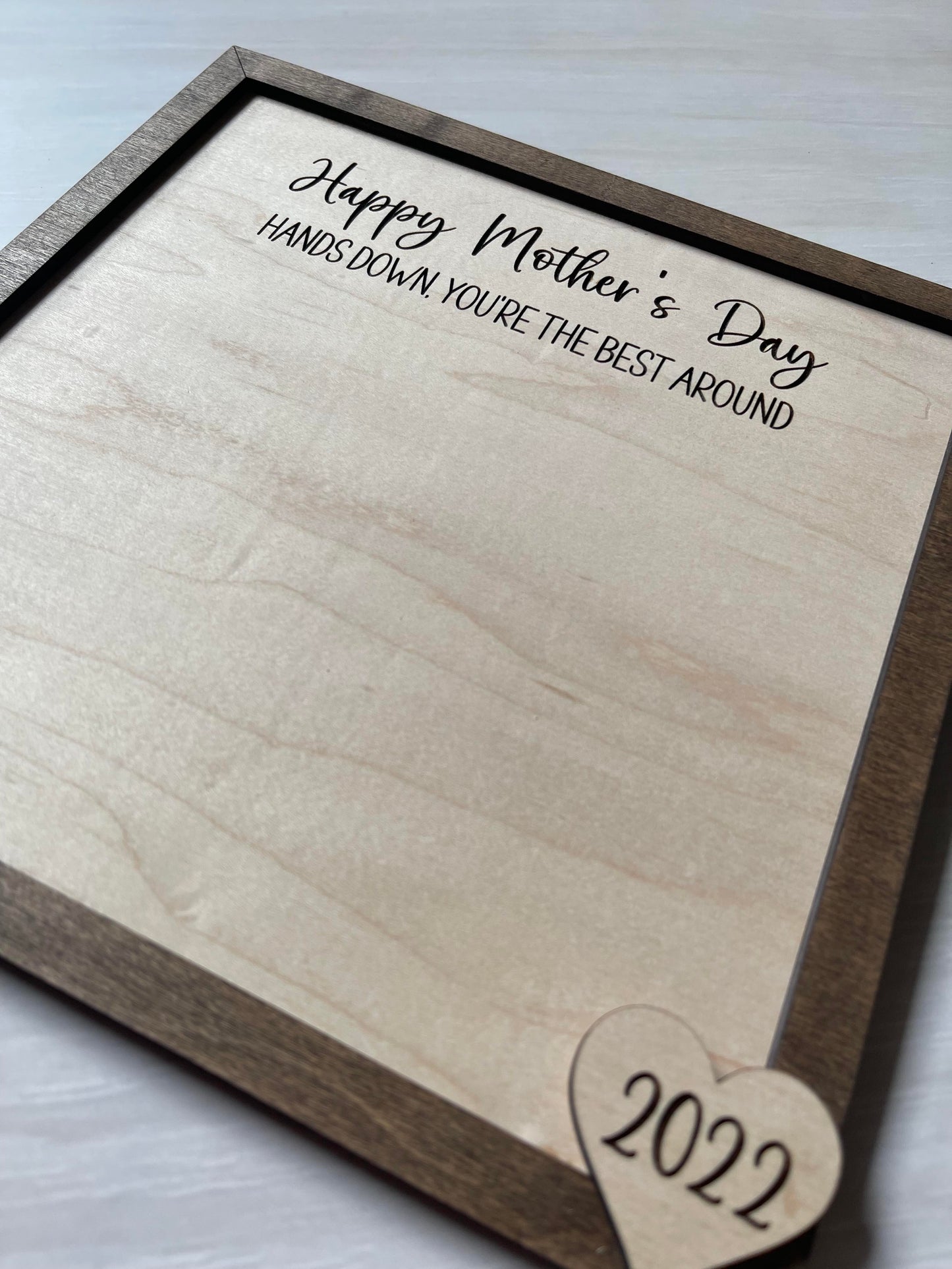 Mothers day Handprint frame