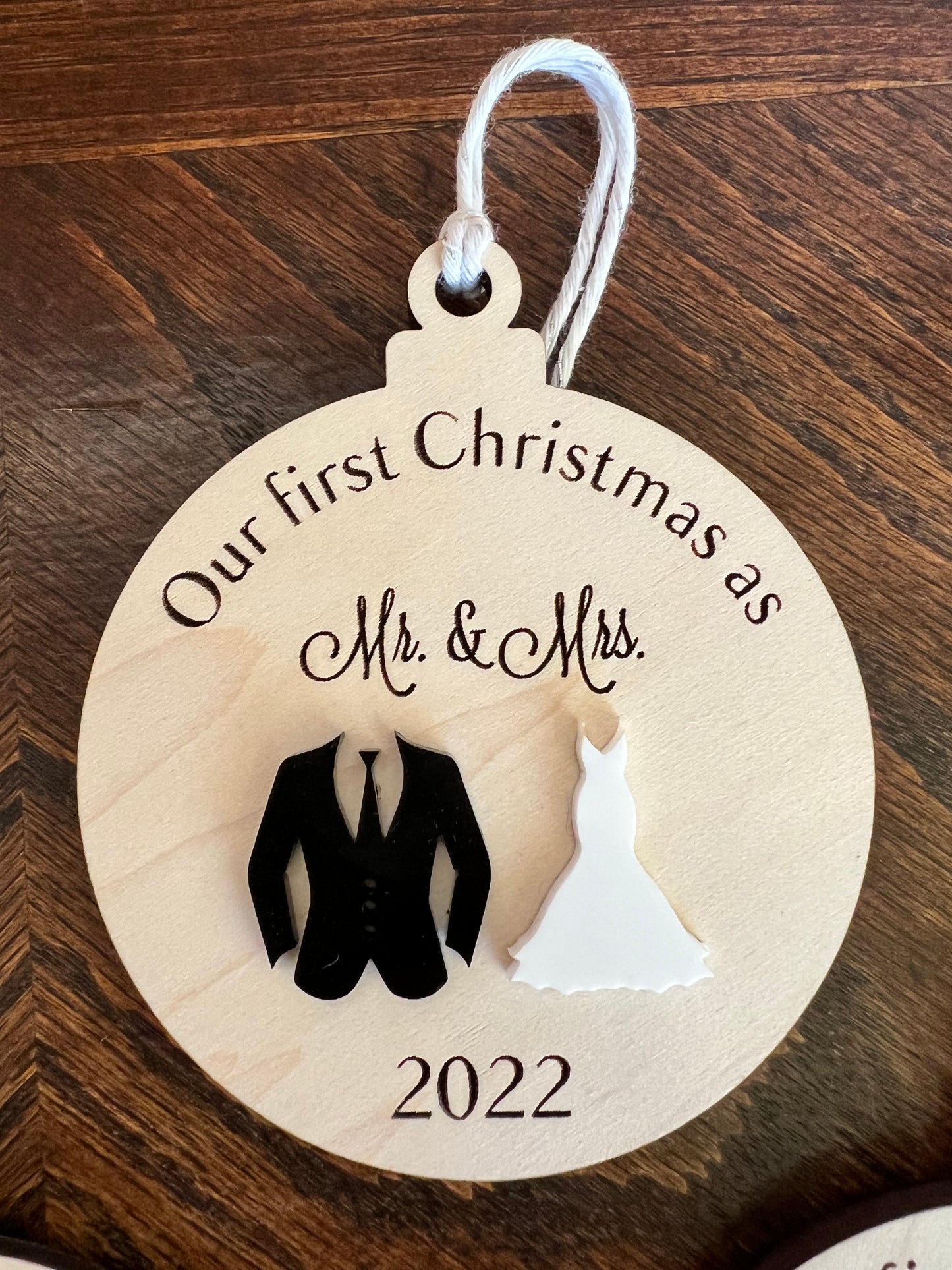 1st year married ornament